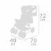 CARRINHO GÉMEOS DE BONECAS 72 CM CARRINHO GÉMEOS DE BONECAS 72 CM